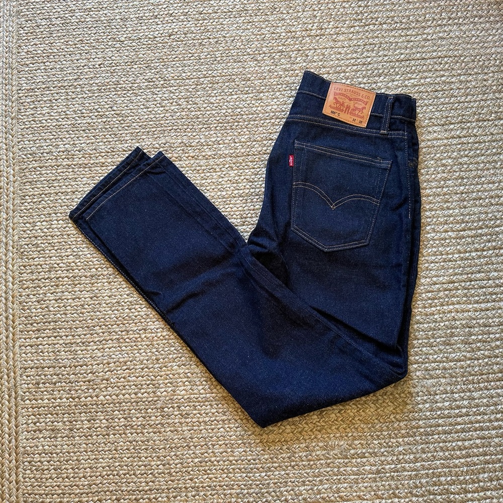 Levi’s Men’s 505 C Jeans Dark Blue Denim size 32x32
